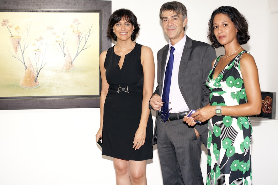 EXPO GALLERY ROME WITH AMBASEDOR OF BELGIUM